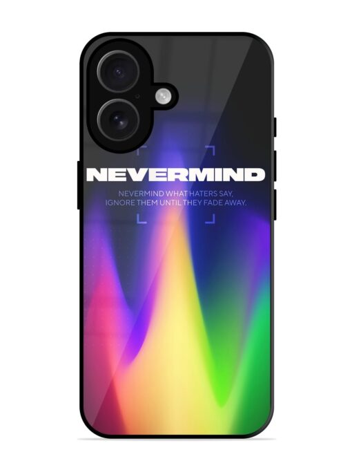 Nevermind Glossy Metal Phone Cover for Apple Iphone 16 Zapvi