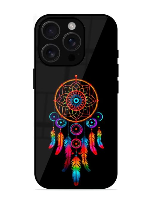 Dreamcatcher Glossy Metal Phone Cover for Apple Iphone 16 Pro Zapvi