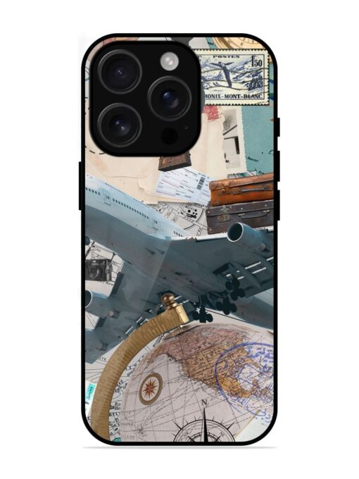 Adventure Awaits Glossy Metal Phone Cover for Apple Iphone 16 Pro Zapvi