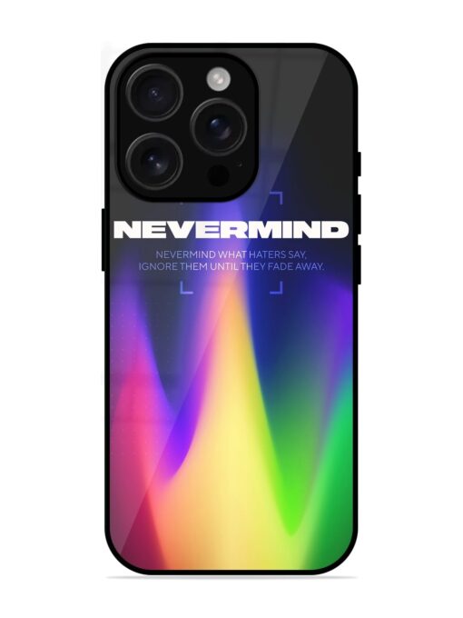 Nevermind Glossy Metal Phone Cover for Apple Iphone 16 Pro