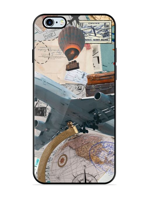 Adventure Awaits Glossy Metal Phone Cover for Apple Iphone 6 Plus