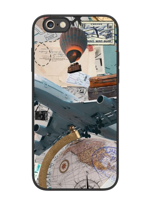 Adventure Awaits Glossy Metal Phone Cover for Apple Iphone 6S Plus Zapvi