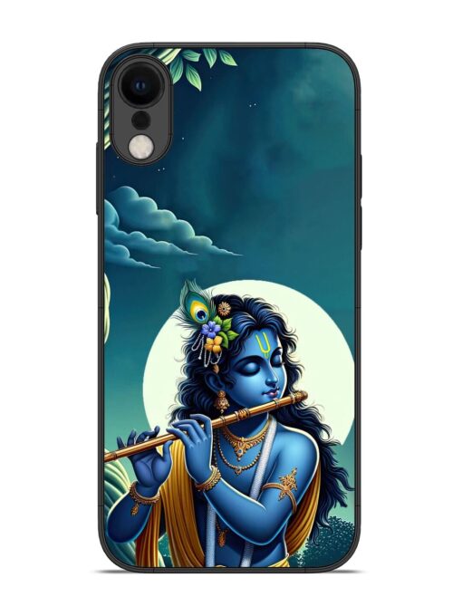 Krishna's Divine Flute Glossy Metal Phone Cover for Apple Iphone Xr