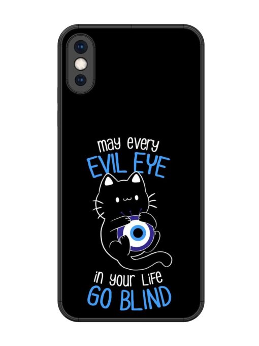 May every evil eye in your life go blind Glossy Metal Phone Cover for Apple Iphone Xs Max