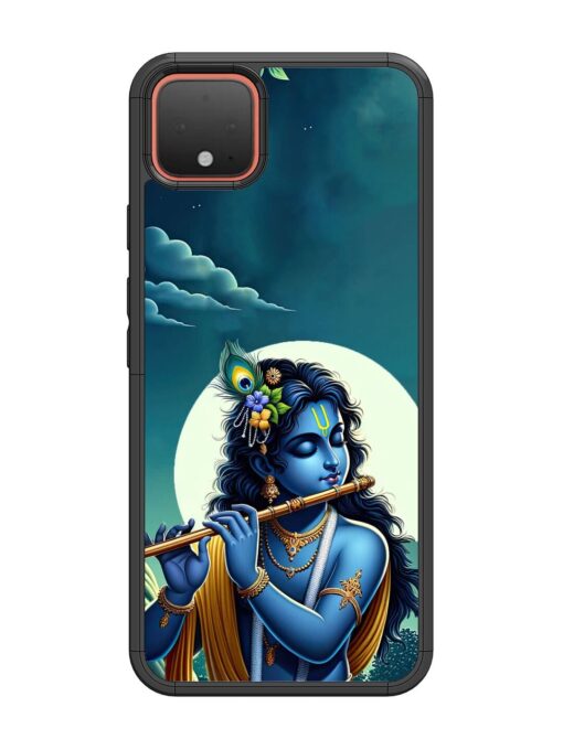 Krishna's Divine Flute Glossy Metal Phone Cover for Google Pixel 4 Zapvi