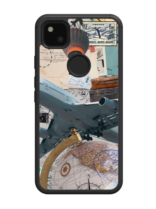 Adventure Awaits Glossy Metal Phone Cover for Google Pixel 4A Zapvi