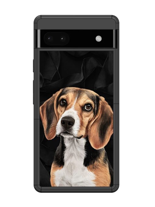 Beagle Portrait Glossy Metal Phone Cover for Google Pixel 6A Zapvi