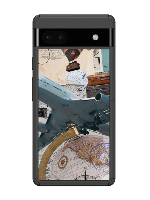 Adventure Awaits Glossy Metal Phone Cover for Google Pixel 6A Zapvi