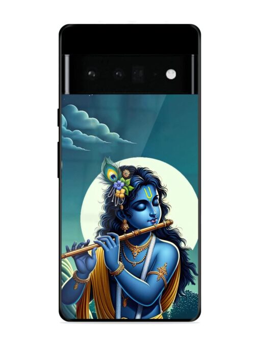 Krishna's Divine Flute Glossy Metal Phone Cover for Google Pixel 6 Pro Zapvi