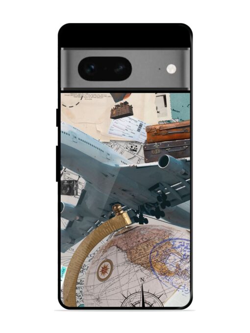 Adventure Awaits Glossy Metal Phone Cover for Google Pixel 7 Zapvi