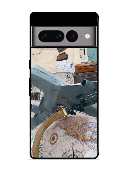 Adventure Awaits Glossy Metal Phone Cover for Google Pixel 7 Pro