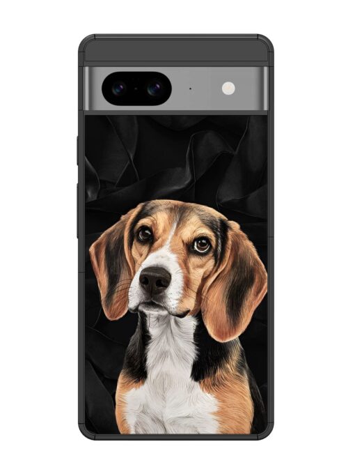 Beagle Portrait Glossy Metal Phone Cover for Google Pixel 8 Zapvi