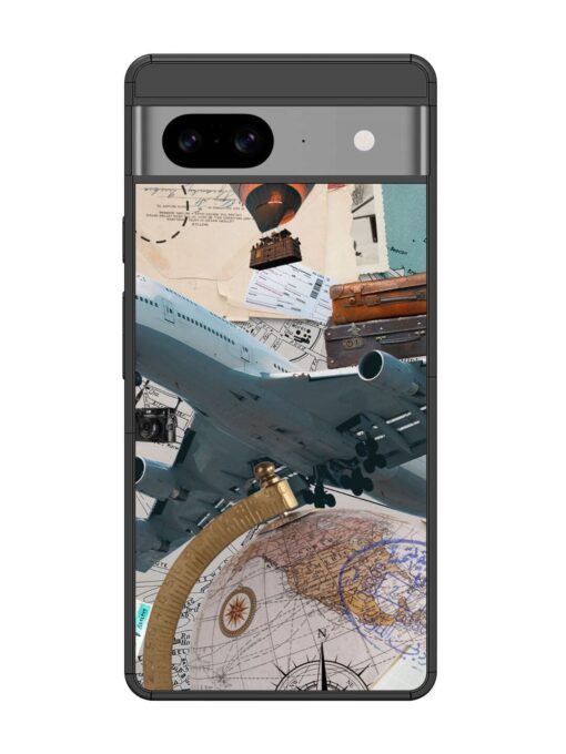 Adventure Awaits Glossy Metal Phone Cover for Google Pixel 8