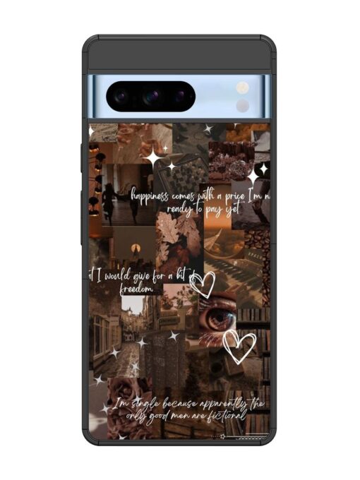 Melancholy Aesthetic Glossy Metal Phone Cover for Google Pixel 8 Pro Zapvi