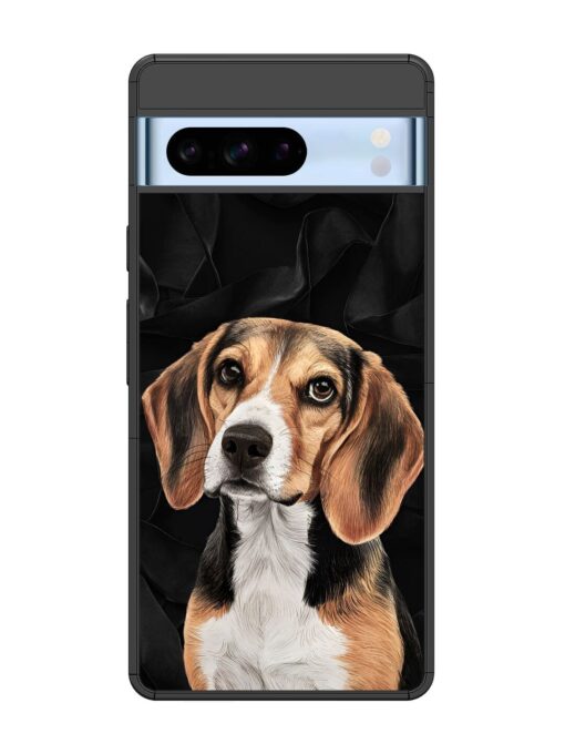 Beagle Portrait Glossy Metal Phone Cover for Google Pixel 8 Pro Zapvi