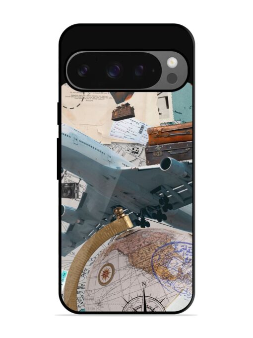 Adventure Awaits Glossy Metal Phone Cover for Google Pixel 9 Pro