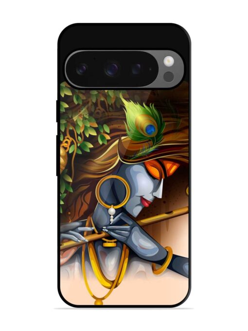 Krishna Glossy Metal Phone Cover for Google Pixel 9 Pro Xl