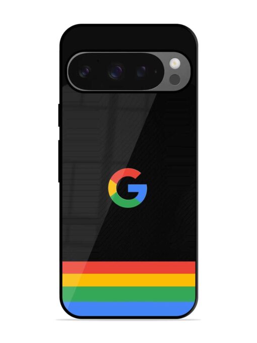 Google Logo Art Glossy Metal Phone Cover for Google Pixel 9 Pro Xl