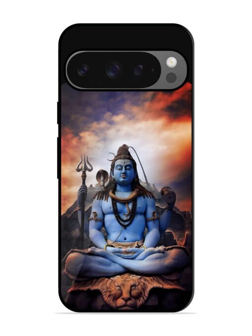 Jai Jai Shiv Glossy Metal Phone Cover for Google Pixel 9 Pro Xl