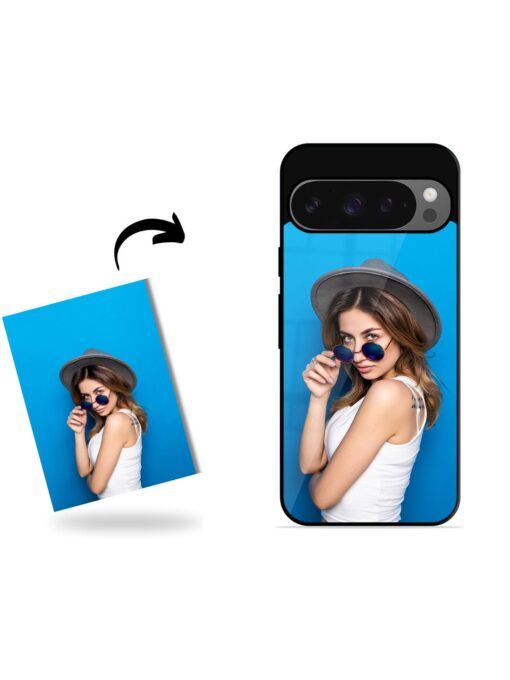 Custom Photo Printed Glossy Metal Phone Cover for Google Pixel 9 Pro Xl Zapvi