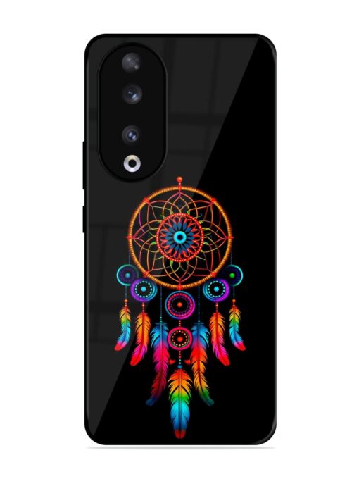 Dreamcatcher Glossy Metal Phone Cover for Honor 90 Zapvi