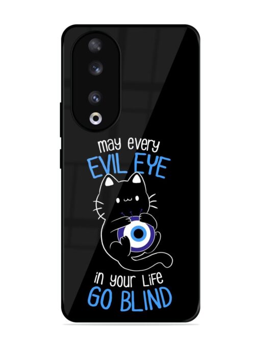 May every evil eye in your life go blind Glossy Metal Phone Cover for Honor 90 Zapvi