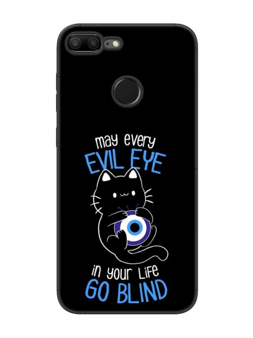 May every evil eye in your life go blind Glossy Metal Phone Cover for Honor 9 Lite Zapvi