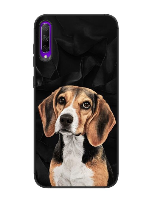 Beagle Portrait Glossy Metal Phone Cover for Honor 9X Pro Zapvi