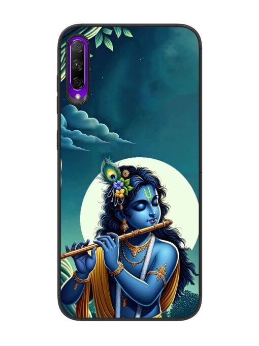 Krishna's Divine Flute Glossy Metal Phone Cover for Honor 9X Pro Zapvi