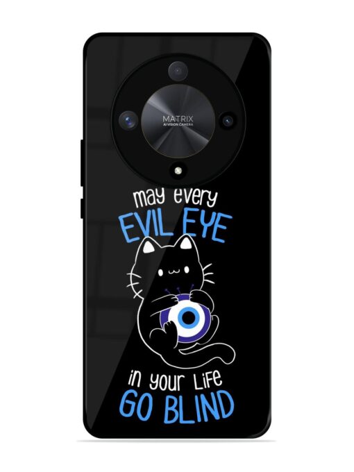 May every evil eye in your life go blind Glossy Metal Phone Cover for Honor X9b (5G)