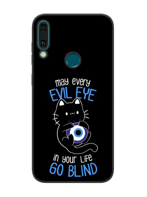 May every evil eye in your life go blind Glossy Metal Phone Cover for Honor Y9 (2019) Zapvi