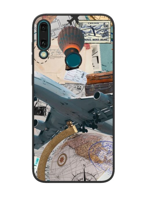 Adventure Awaits Glossy Metal Phone Cover for Honor Y9 (2019)