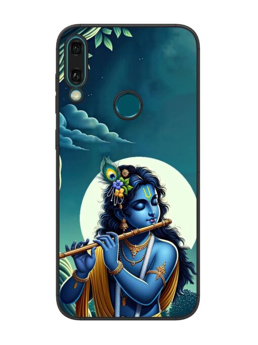 Krishna's Divine Flute Glossy Metal Phone Cover for Honor Y9 (2019) Zapvi