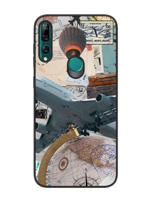 Adventure Awaits Glossy Metal Phone Cover for Honor Y9 Prime Zapvi