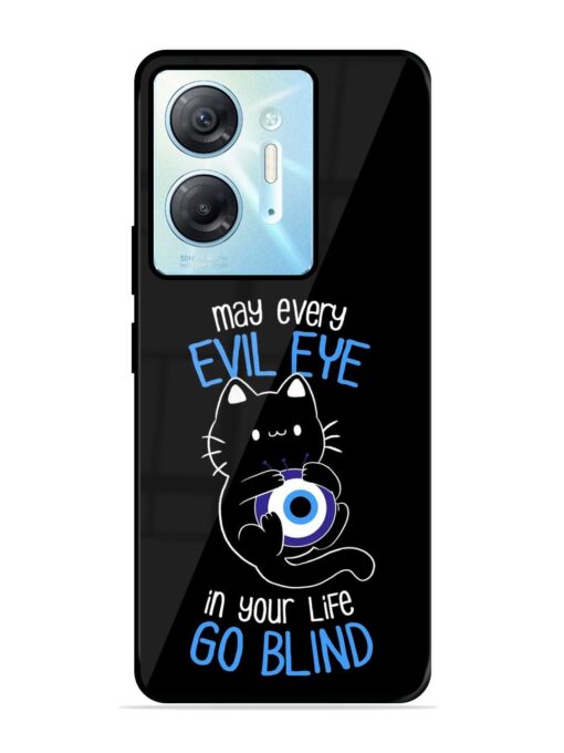 May every evil eye in your life go blind Glossy Metal Phone Cover for Infinix Hot 30 (5G) Zapvi