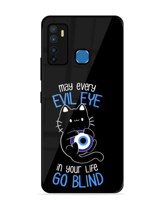 May every evil eye in your life go blind Glossy Metal Phone Cover for Infinix Hot 9 Zapvi