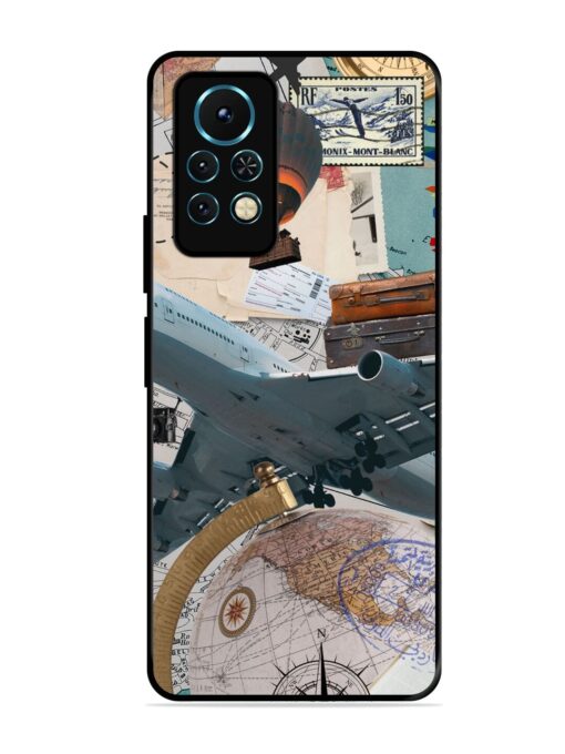 Adventure Awaits Glossy Metal Phone Cover for Infinix Note 11S Zapvi