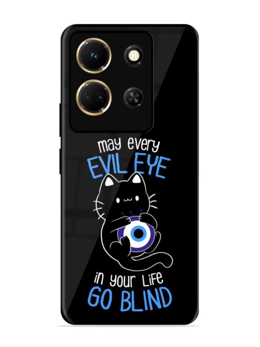 May every evil eye in your life go blind Glossy Metal Phone Cover for Infinix Note 30 (5G) Zapvi