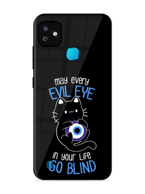 May every evil eye in your life go blind Glossy Metal Phone Cover for Infinix Smart Hd (2021)