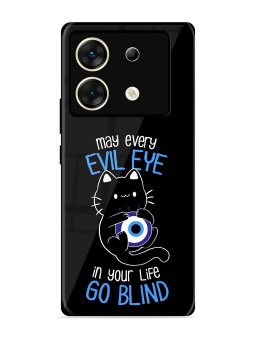 May every evil eye in your life go blind Glossy Metal Phone Cover for Infinix Zero 30 (5G)