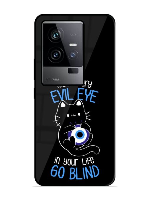 May every evil eye in your life go blind Glossy Metal Phone Cover for Iqoo 11 (5G) Zapvi