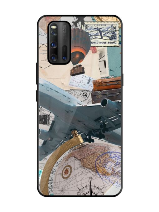 Adventure Awaits Glossy Metal Phone Cover for Iqoo 3 Zapvi