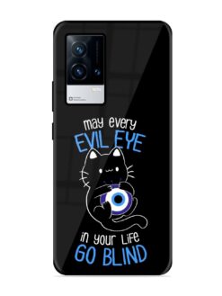 May every evil eye in your life go blind Glossy Metal Phone Cover for Iqoo 8