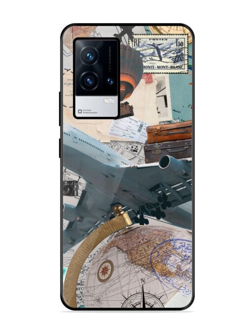 Adventure Awaits Glossy Metal Phone Cover for Iqoo 9 (5G) Zapvi