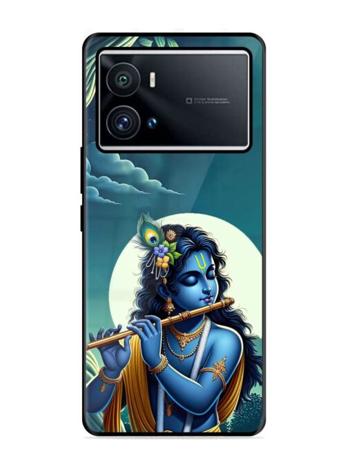 Krishna's Divine Flute Glossy Metal Phone Cover for Iqoo 9 Pro Zapvi