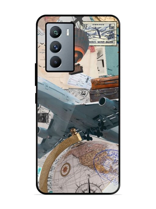 Adventure Awaits Glossy Metal Phone Cover for Iqoo 9 Se (5G)