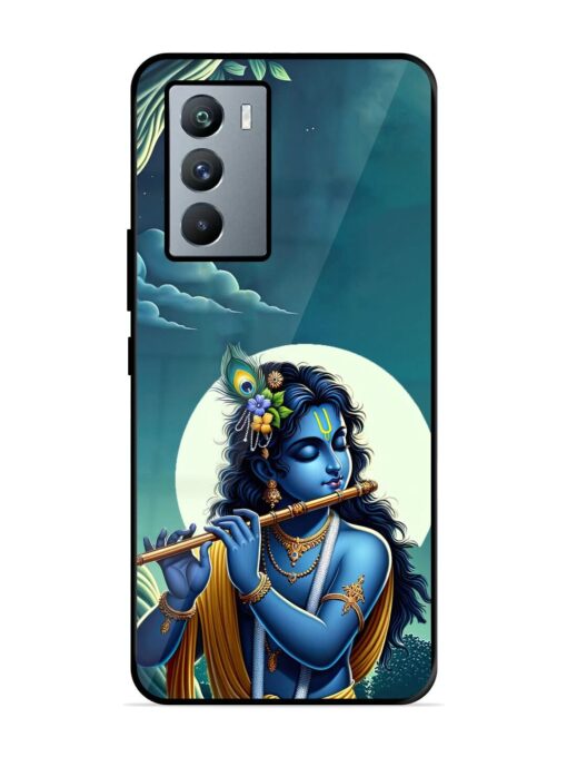 Krishna's Divine Flute Glossy Metal Phone Cover for Iqoo 9 Se (5G)