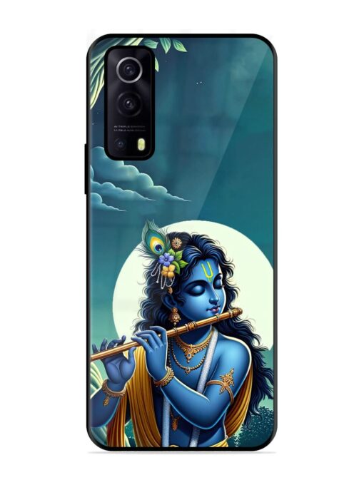 Krishna's Divine Flute Glossy Metal Phone Cover for Iqoo Z3 (5G) Zapvi