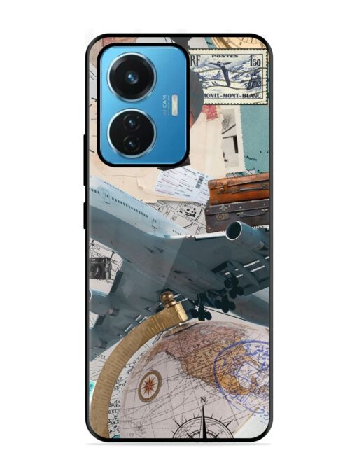 Adventure Awaits Glossy Metal Phone Cover for Iqoo Z6 (44W)