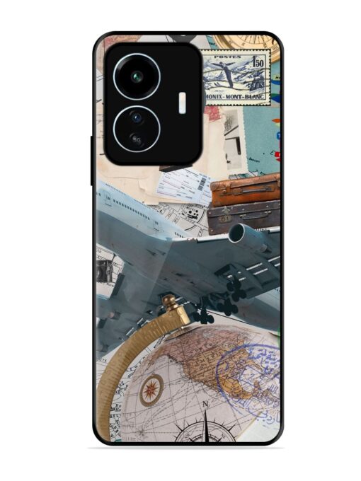 Adventure Awaits Glossy Metal Phone Cover for Iqoo Z6 Lite Zapvi